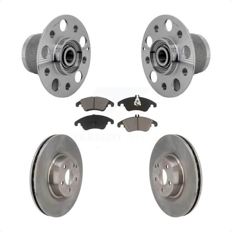 Transit Auto KBB-132169 Wheel Bearing and Hub Assembly for 2012-2017 Mercedes-Benz E550, Mercedes-Benz C250 - Front product image