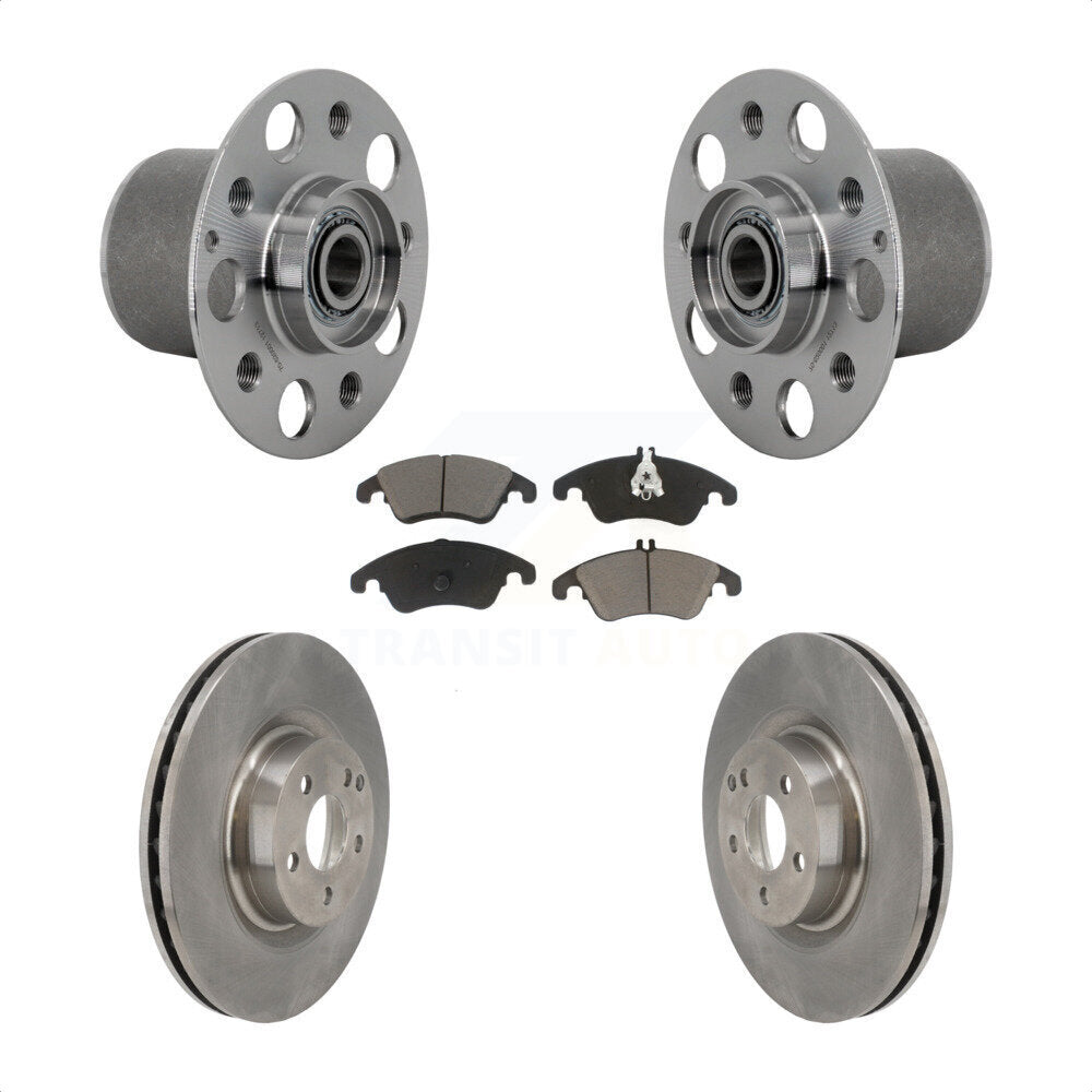 Transit Auto KBB-132170 Wheel Bearing and Hub Assembly for 2010-2016 Mercedes-Benz E400, Mercedes-Benz E550 - Front product image