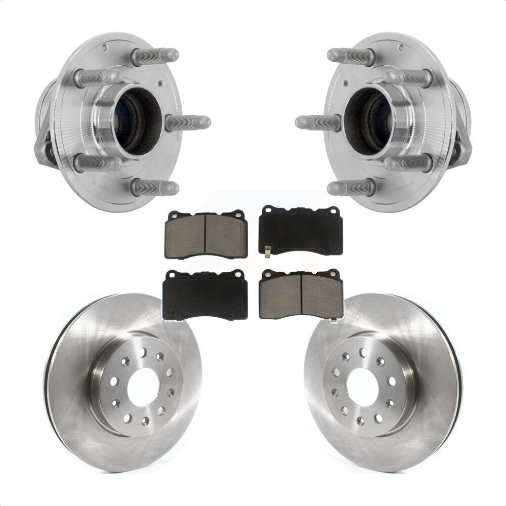 Transit Auto KBB-132173 Wheel Bearing and Hub Assembly for 2015-2022 Chevrolet Camaro, Cadillac CTS, Cadillac CT6 - Front product image