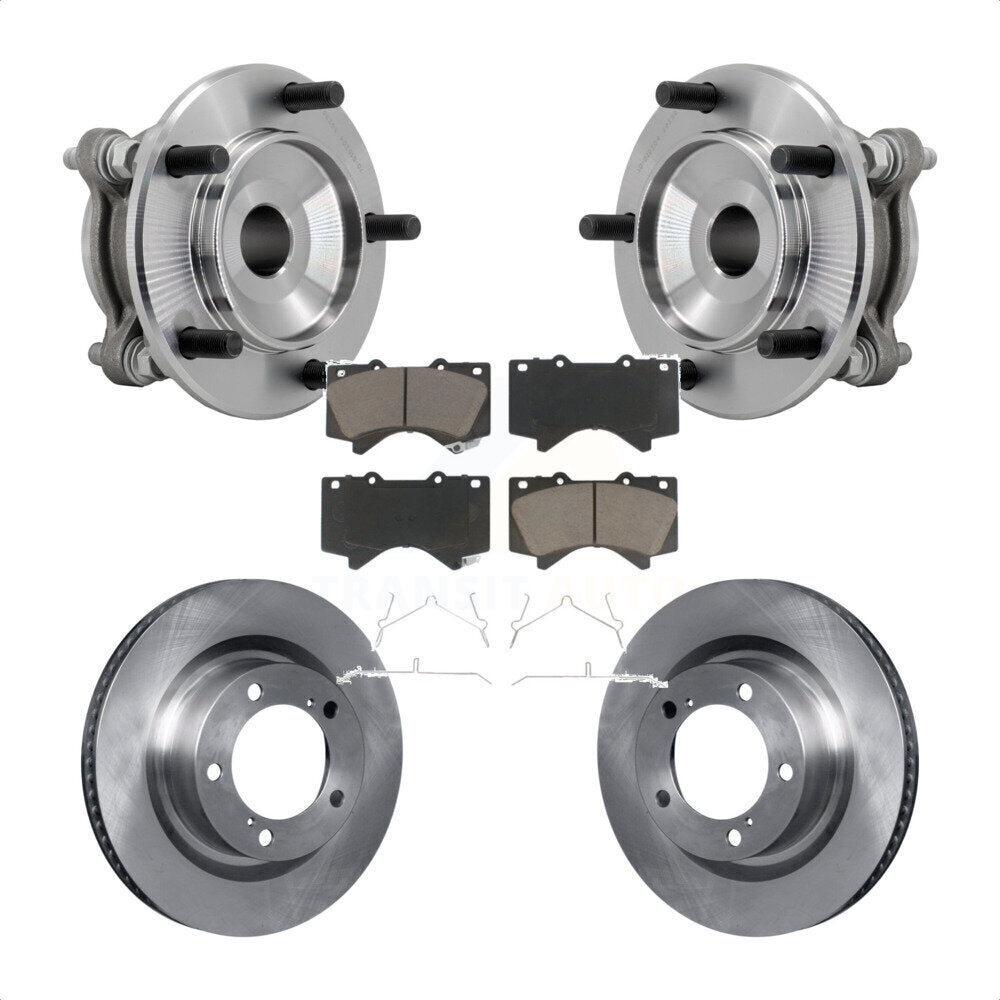 Transit Auto KBB-132185 Wheel Bearing and Hub Assembly for 2007-2022 Toyota Sequoia, Toyota Tundra - Front product image