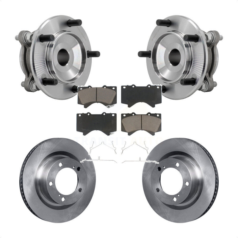 Transit Auto KBB-132185 Wheel Bearing and Hub Assembly for 2007-2022 Toyota Sequoia, Toyota Tundra - Front product image