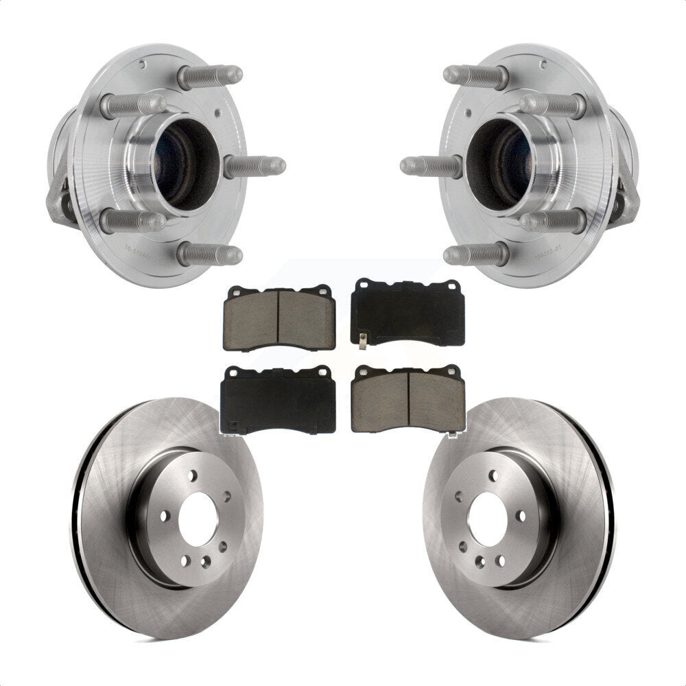 Transit Auto KBB-132188 Wheel Bearing and Hub Assembly for 2013-2019 Cadillac ATS - Front product image