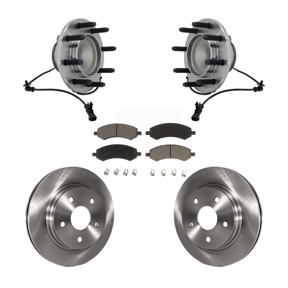Transit Auto KBB-132195 Wheel Bearing and Hub Assembly for 2007-2008 Dodge Ram 1500 - Front product image