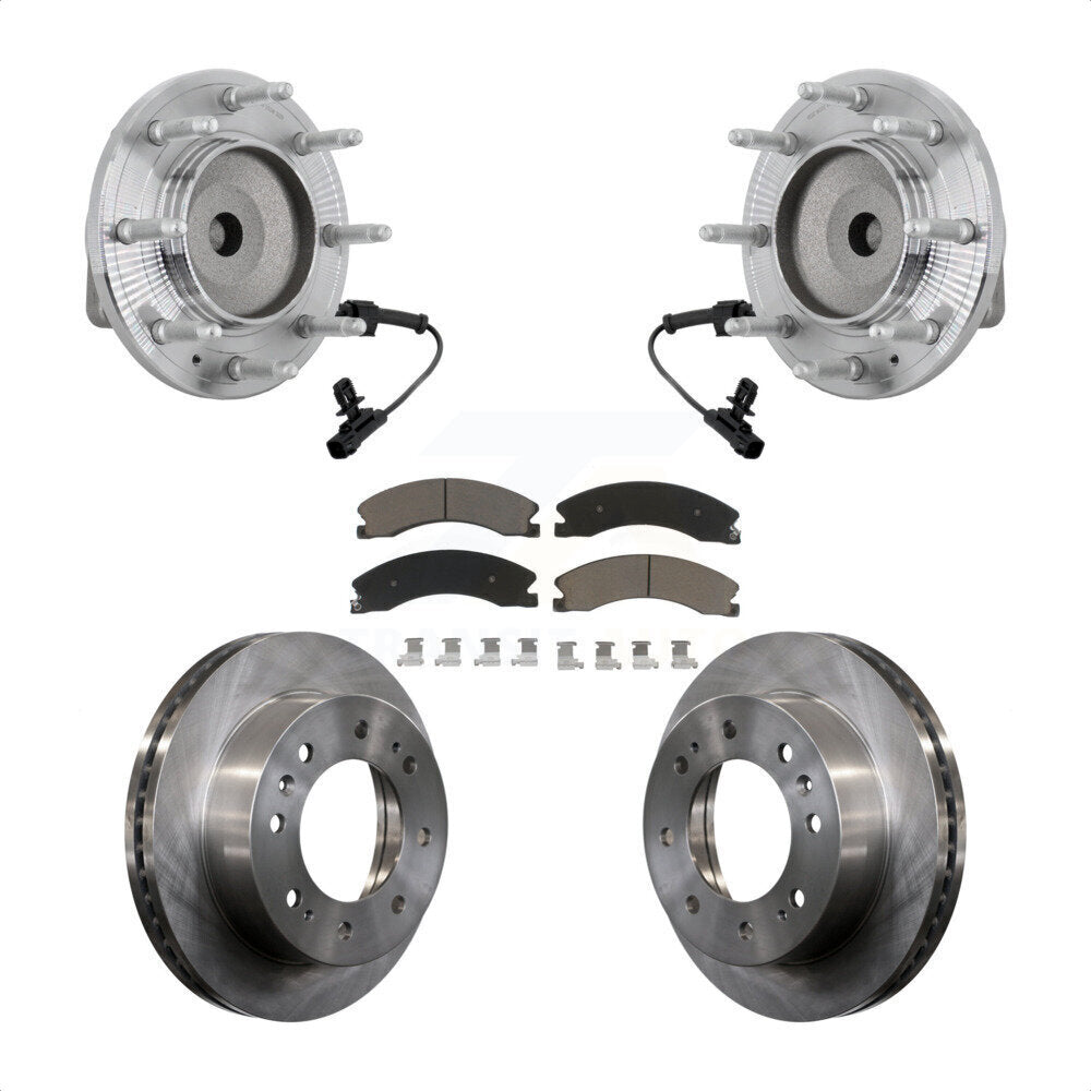 Transit Auto KBB-132196 Wheel Bearing and Hub Assembly for 2011-2019 Chevrolet Silverado 2500 HD, Chevrolet Silverado 3500 HD, GMC Sierra 2500 HD & more - Front product image