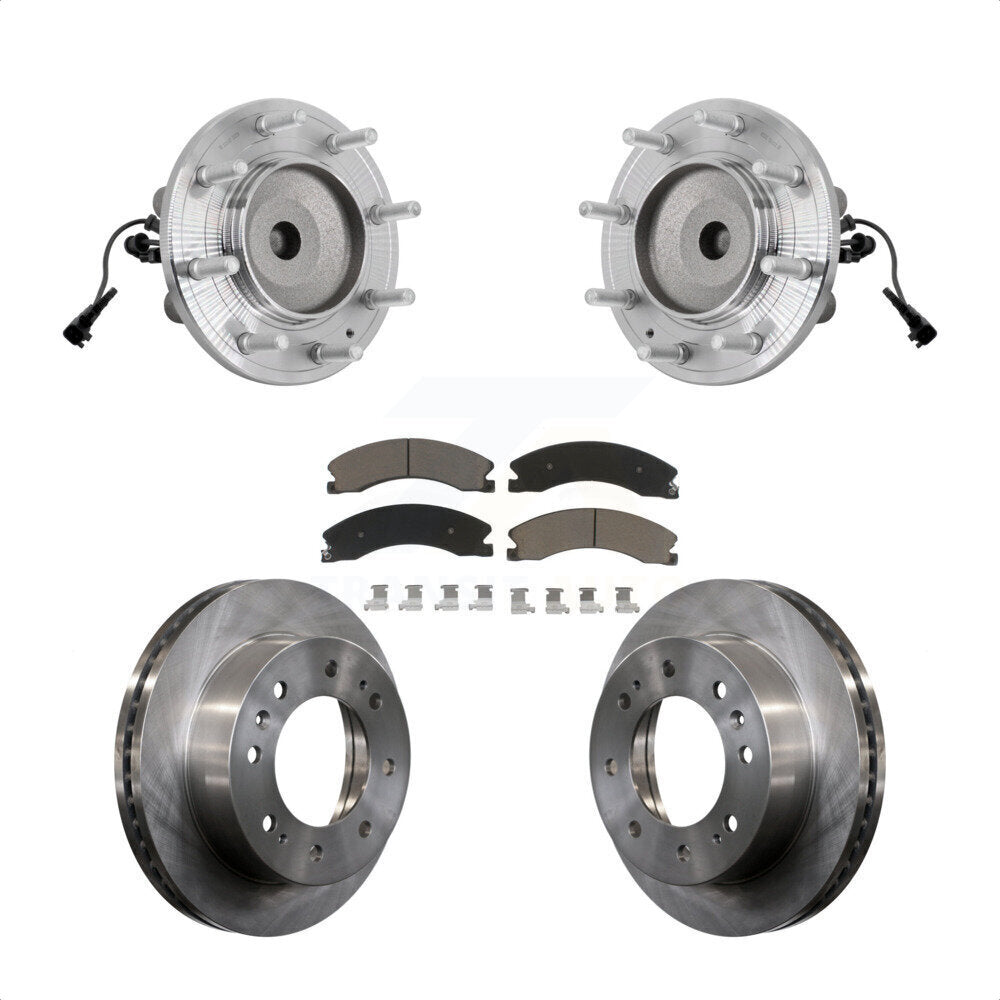 Transit Auto KBB-132197 Wheel Bearing and Hub Assembly for 2011-2019 Chevrolet Silverado 3500 HD, GMC Sierra 3500 HD - Front product image