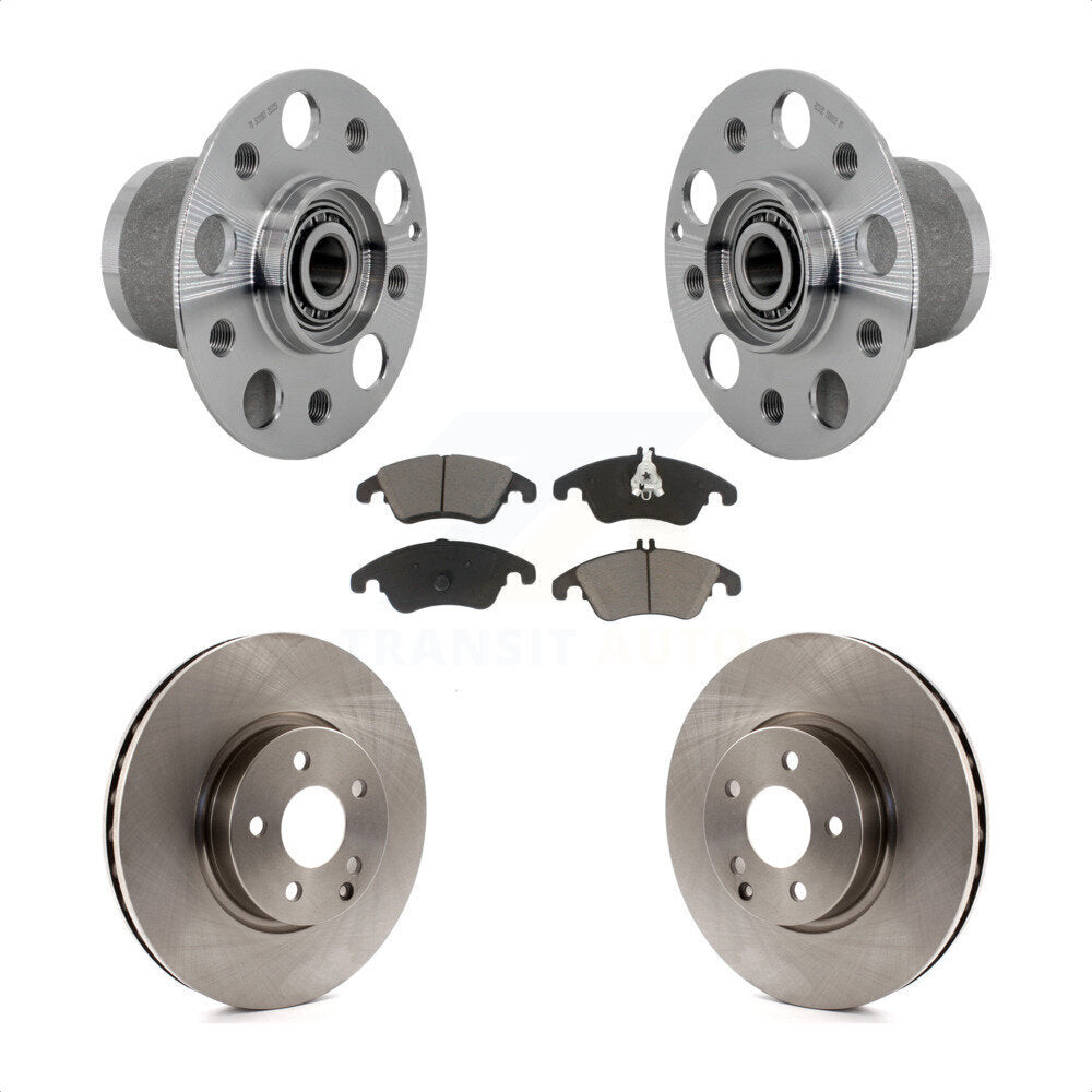 Transit Auto KBB-132201 Wheel Bearing and Hub Assembly for 2008-2019 Mercedes-Benz SLC300, Mercedes-Benz E350, Mercedes-Benz C350 & more - Front product image