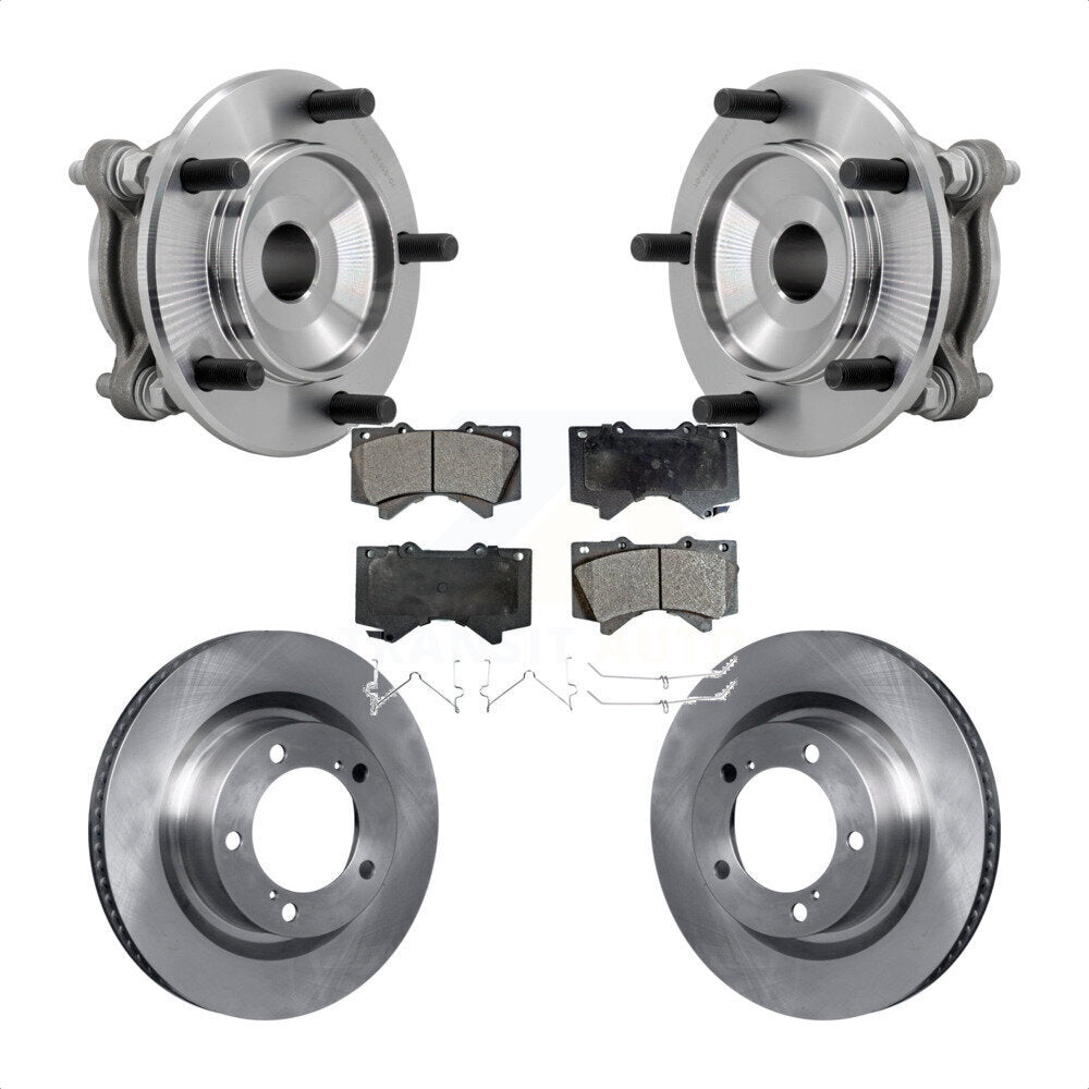 Transit Auto KBB-132212 Wheel Bearing and Hub Assembly for 2007-2022 Toyota Sequoia, Toyota Tundra - Front product image