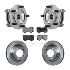 Transit Auto KBB-132212 Wheel Bearing and Hub Assembly for 2007-2022 Toyota Sequoia, Toyota Tundra - Front product image