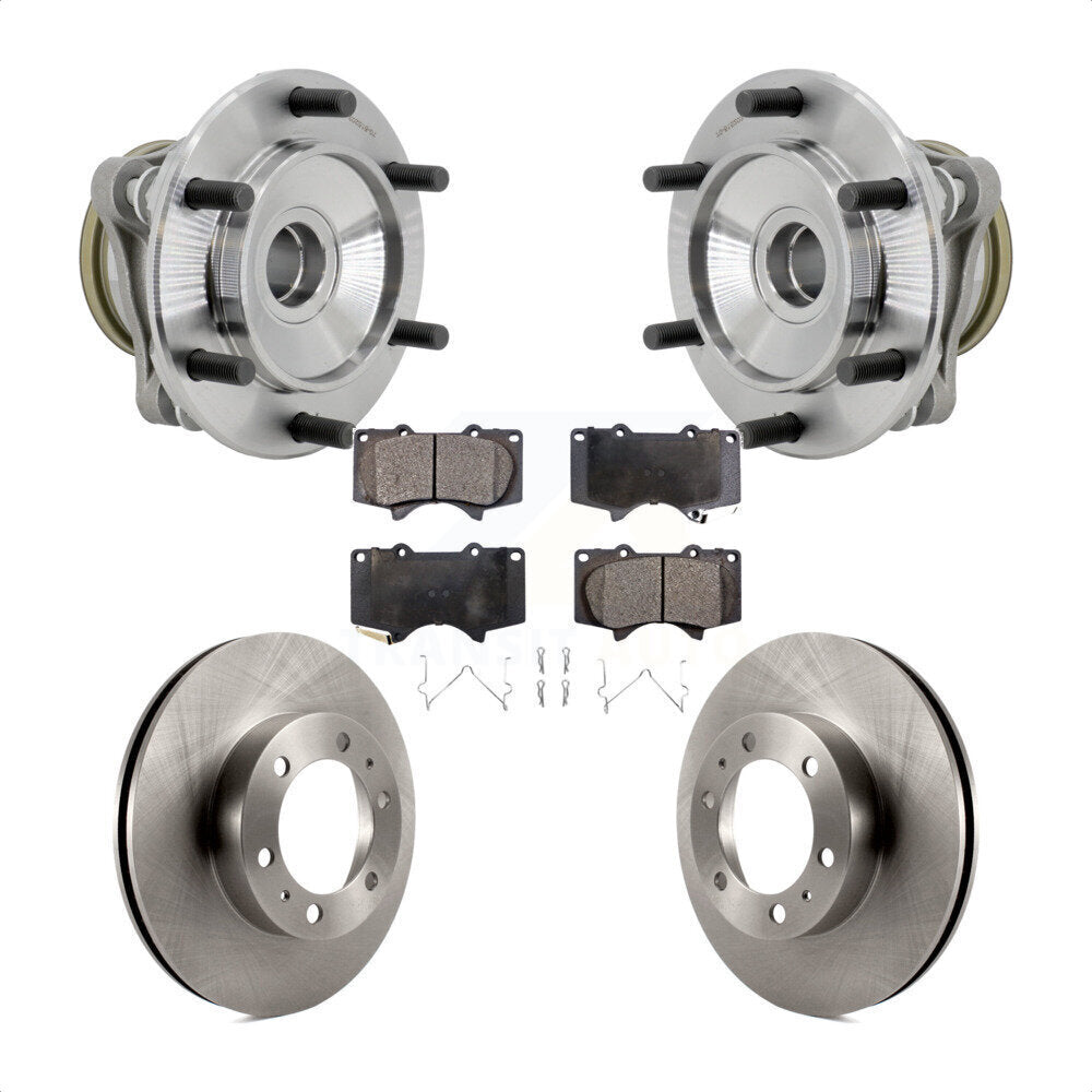 Transit Auto KBB-132214 Wheel Bearing and Hub Assembly for 2003-2021 Toyota Tacoma, Toyota FJ Cruiser, Toyota 4Runner - Front product image
