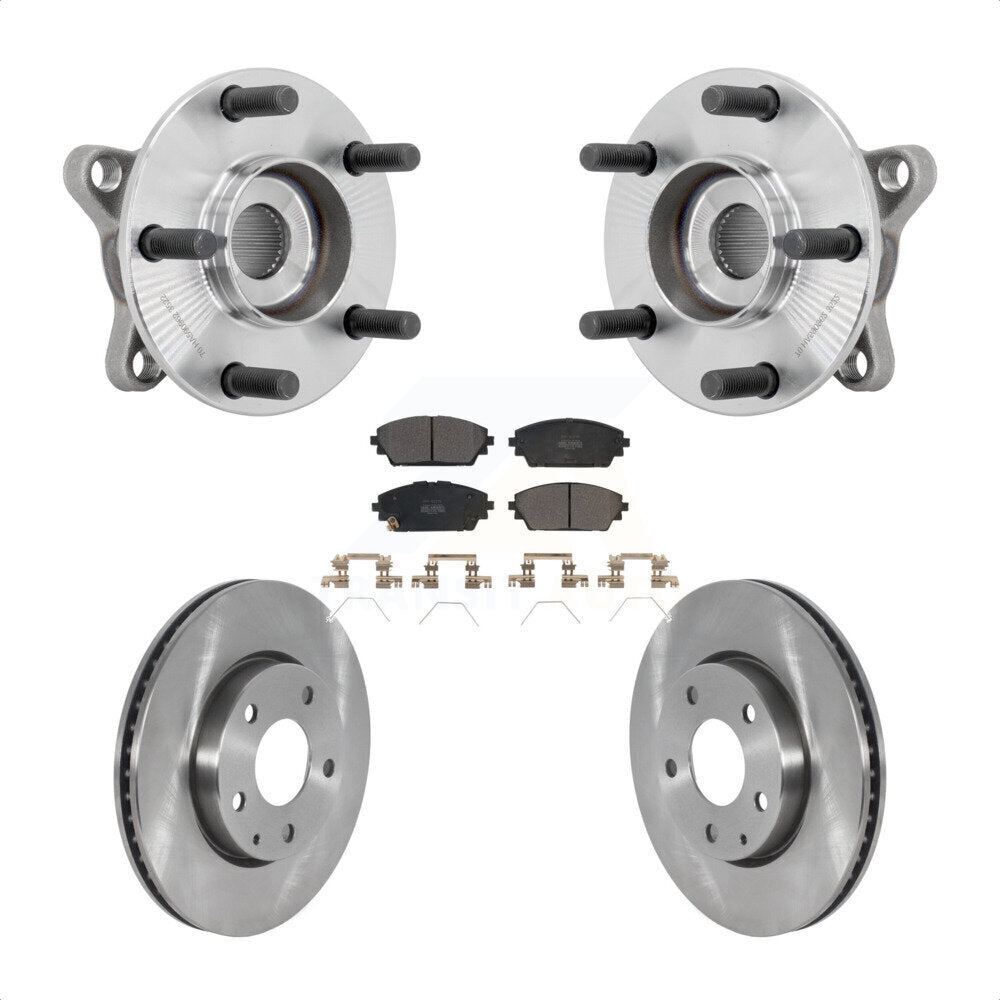 Transit Auto KBB-132232 Wheel Bearing and Hub Assembly for 2021-2022 Mazda 3 - Front product image