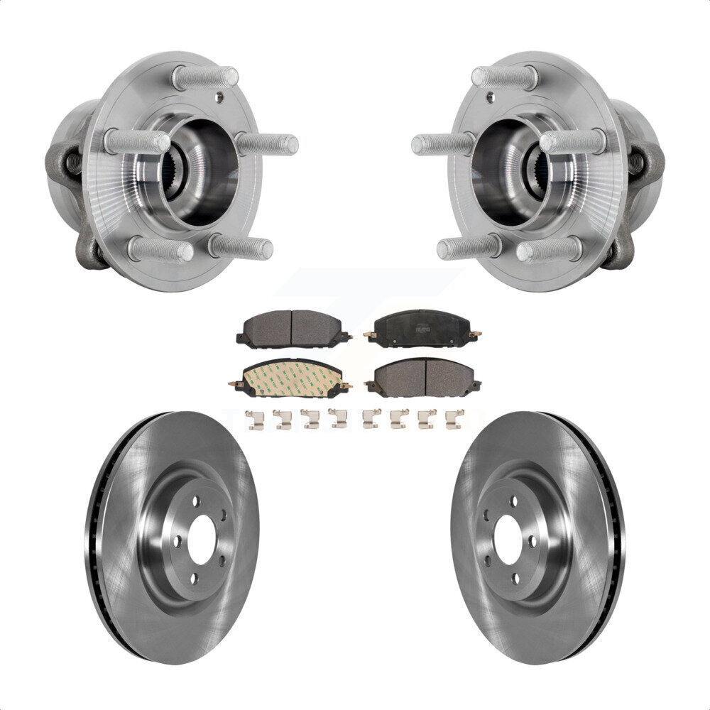 Transit Auto KBB-132236 Wheel Bearing and Hub Assembly for 2020-2023 Ford Explorer, Ford Police Interceptor Utility, Lincoln Aviator - Front product image