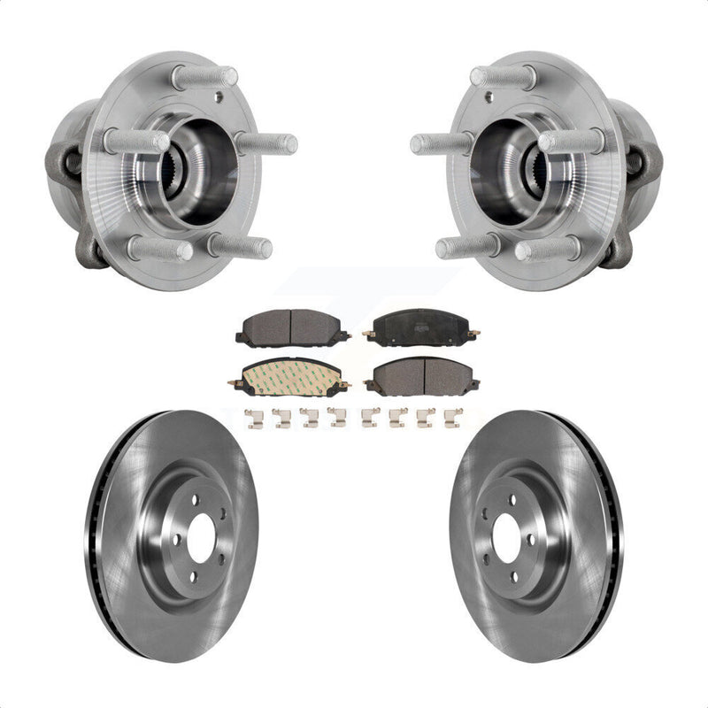 Transit Auto KBB-132236 Wheel Bearing and Hub Assembly for 2020-2023 Ford Explorer, Ford Police Interceptor Utility, Lincoln Aviator - Front product image