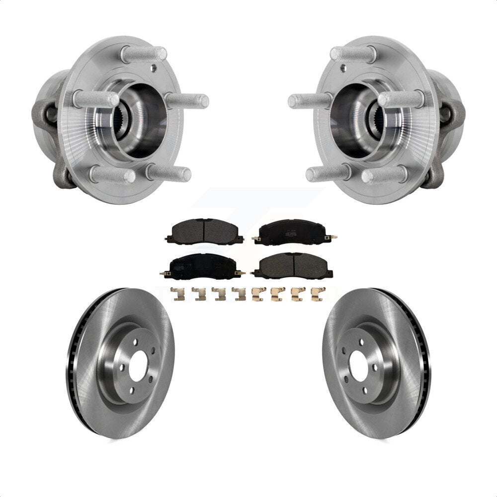 Transit Auto KBB-132237 Wheel Bearing and Hub Assembly for 2020-2022 Ford Explorer, Lincoln Aviator - Front product image