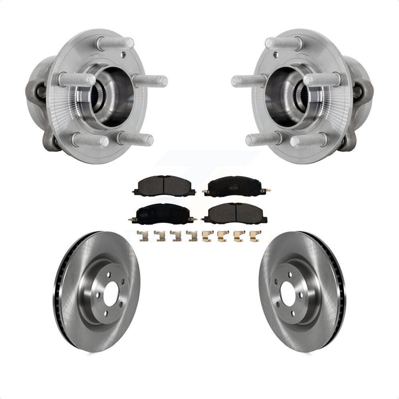 Transit Auto KBB-132237 Wheel Bearing and Hub Assembly for 2020-2022 Ford Explorer, Lincoln Aviator - Front product image