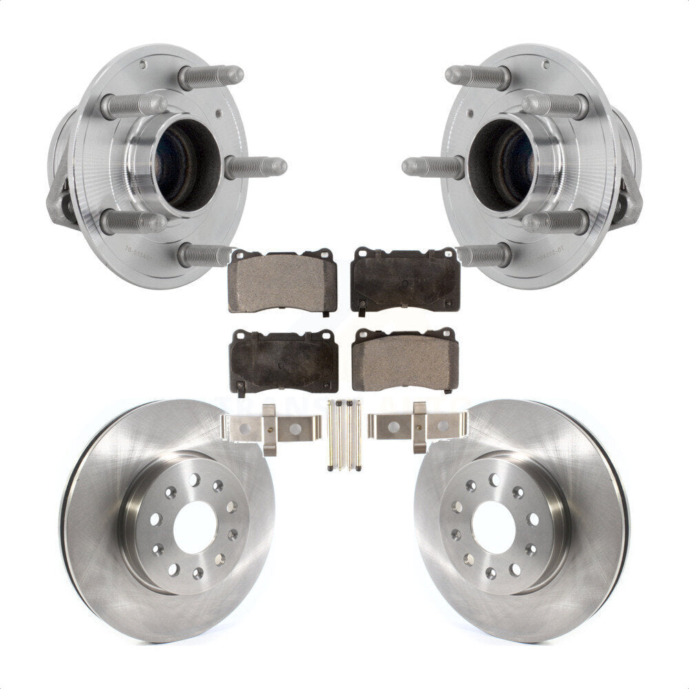 Transit Auto KBB-132242 Wheel Bearing and Hub Assembly for 2015-2022 Chevrolet Camaro, Cadillac CTS, Cadillac CT6 - Front product image
