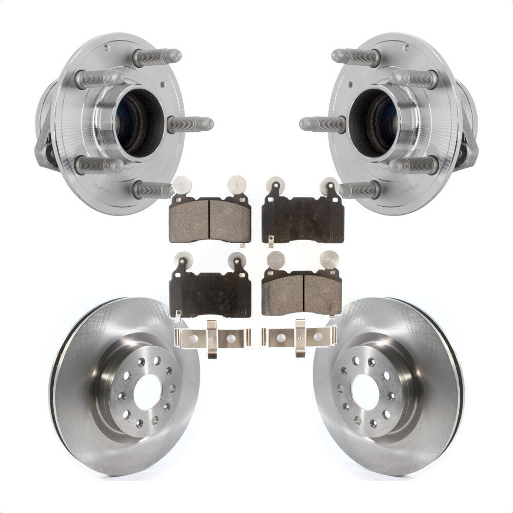 Transit Auto KBB-132254 Wheel Bearing and Hub Assembly for 2015-2022 Chevrolet Camaro, Cadillac CT6, Cadillac CTS - Front product image
