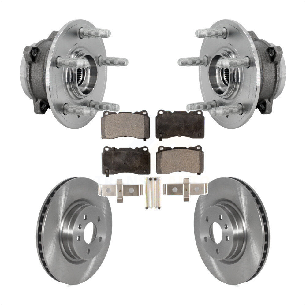Transit Auto KBB-132260 Wheel Bearing and Hub Assembly for 2012-2019 Tesla X, Tesla S - Front product image