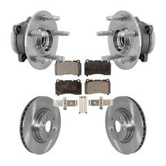 Transit Auto KBB-132260 Wheel Bearing and Hub Assembly for 2012-2019 Tesla X, Tesla S - Front product image