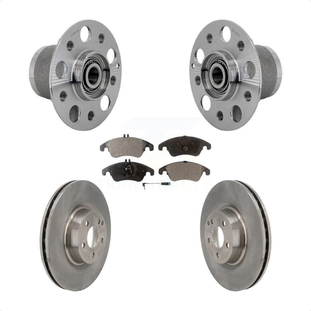 Transit Auto KBB-132263 Wheel Bearing and Hub Assembly for 2012-2017 Mercedes-Benz E550, Mercedes-Benz C250 - Front product image