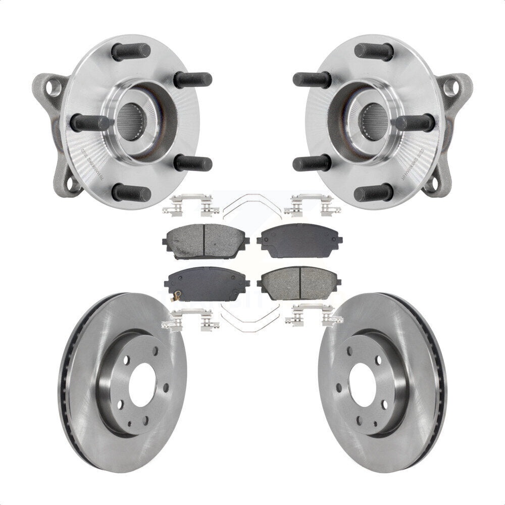 Transit Auto KBB-132273 Wheel Bearing and Hub Assembly for 2021-2022 Mazda 3 - Front product image
