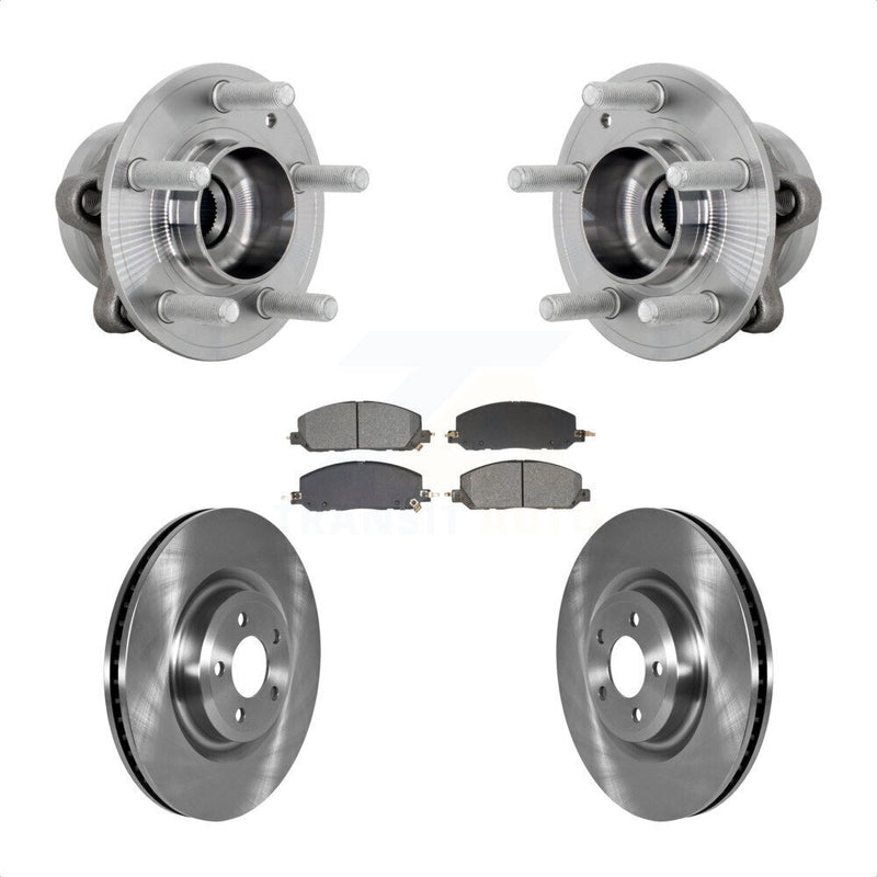 Transit Auto KBB-132278 Wheel Bearing and Hub Assembly for 2020-2023 Ford Explorer, Ford Police Interceptor Utility, Lincoln Aviator - Front product image