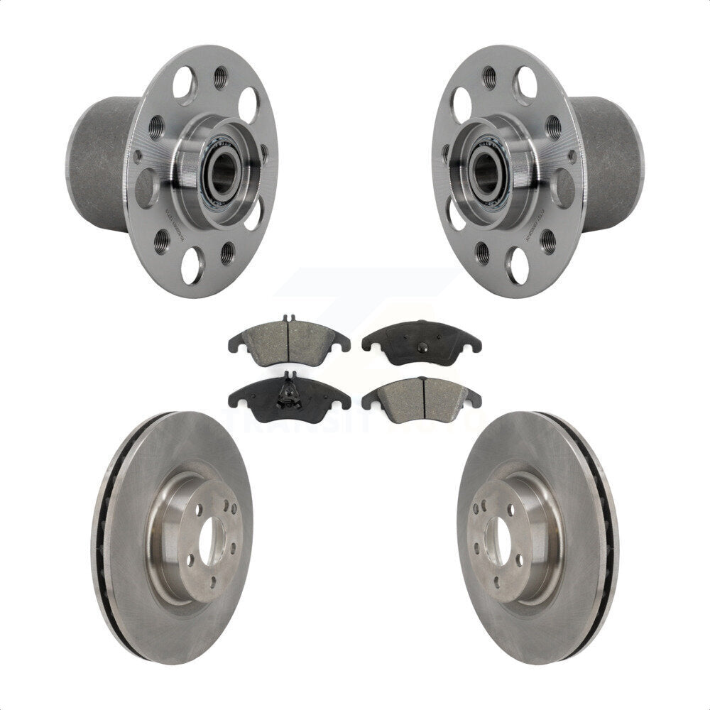 Transit Auto KBB-132285 Wheel Bearing and Hub Assembly for 2010-2016 Mercedes-Benz E400, Mercedes-Benz E550 - Front product image