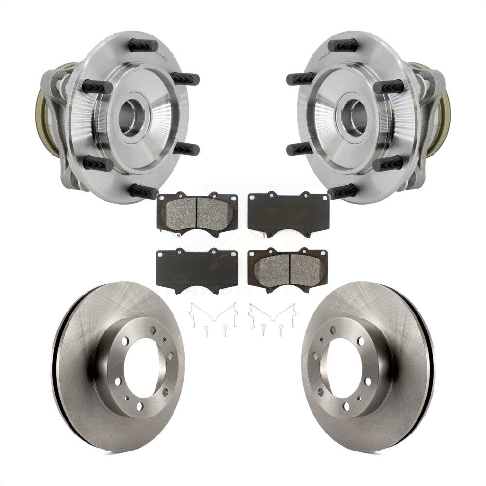 Transit Auto KBB-132296 Wheel Bearing and Hub Assembly for 2003-2021 Toyota Tacoma, Toyota FJ Cruiser, Toyota 4Runner - Front product image