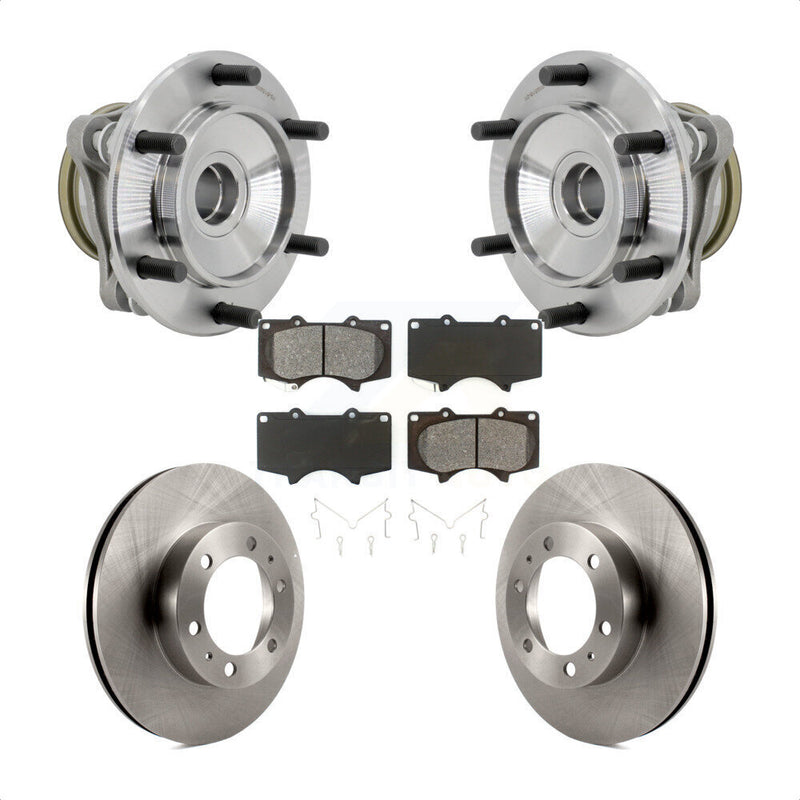 Transit Auto KBB-132296 Wheel Bearing and Hub Assembly for 2003-2021 Toyota Tacoma, Toyota FJ Cruiser, Toyota 4Runner - Front product image