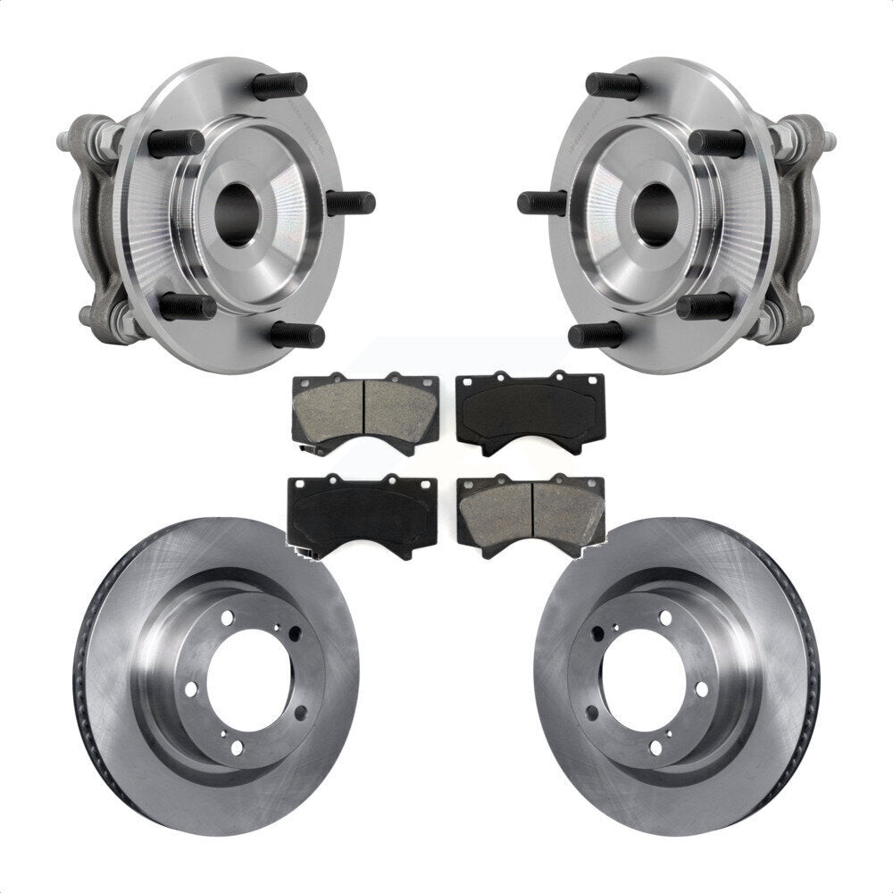 Transit Auto KBB-132299 Wheel Bearing and Hub Assembly for 2007-2022 Toyota Sequoia, Toyota Tundra - Front product image