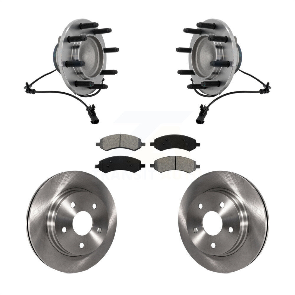 Transit Auto KBB-132309 Wheel Bearing and Hub Assembly for 2007-2008 Dodge Ram 1500 - Front product image