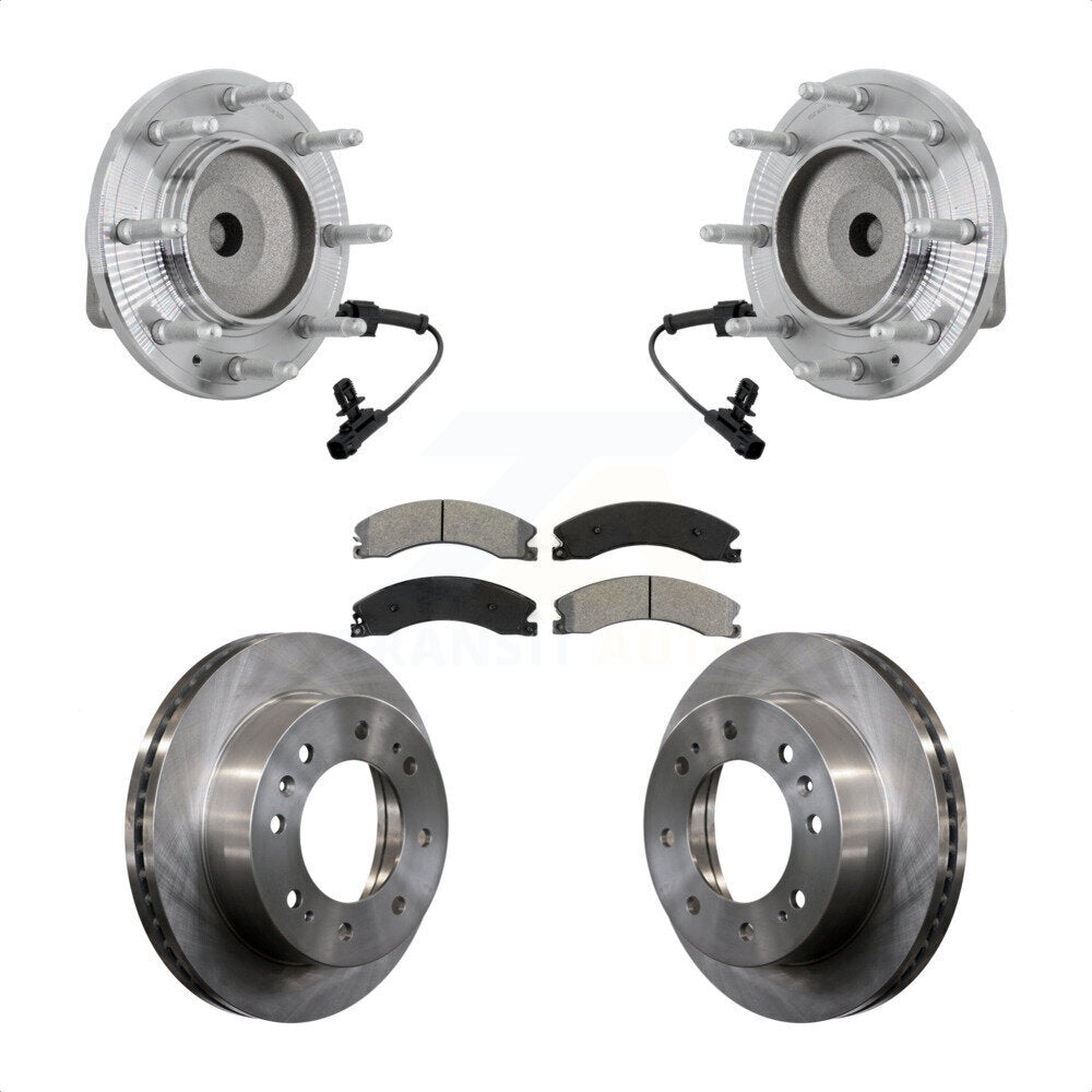 Transit Auto KBB-132310 Wheel Bearing and Hub Assembly for 2011-2019 Chevrolet Silverado 2500 HD, Chevrolet Silverado 3500 HD, GMC Sierra 2500 HD & more - Front product image