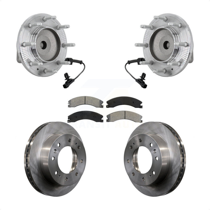 Transit Auto KBB-132310 Wheel Bearing and Hub Assembly for 2011-2019 Chevrolet Silverado 2500 HD, Chevrolet Silverado 3500 HD, GMC Sierra 2500 HD & more - Front product image