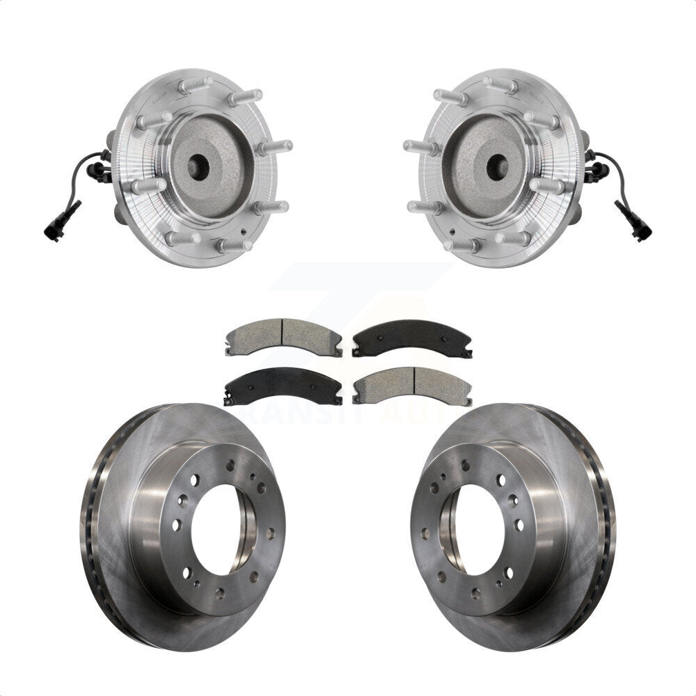 Transit Auto KBB-132311 Wheel Bearing and Hub Assembly for 2011-2019 Chevrolet Silverado 3500 HD, GMC Sierra 3500 HD - Front product image