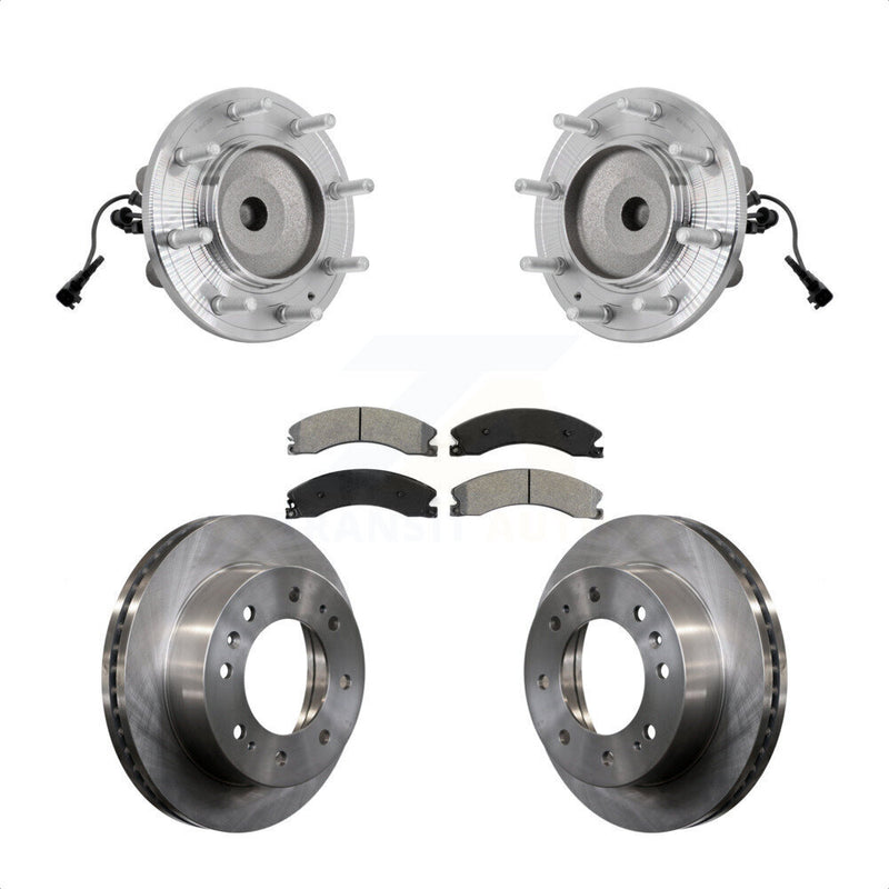 Transit Auto KBB-132311 Wheel Bearing and Hub Assembly for 2011-2019 Chevrolet Silverado 3500 HD, GMC Sierra 3500 HD - Front product image