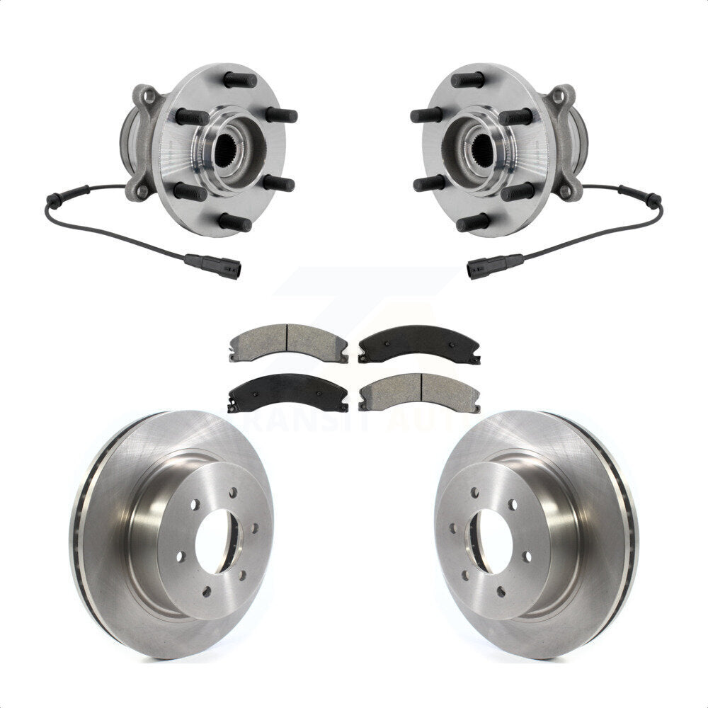 Transit Auto KBB-132320 Wheel Bearing and Hub Assembly for 2016-2024 Nissan TITAN XD - Front product image