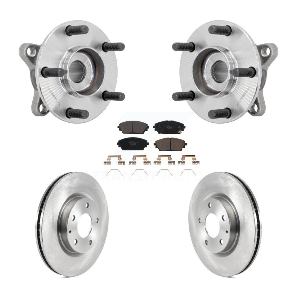 Transit Auto KBB-132327 Wheel Bearing and Hub Assembly for 2021-2022 Mazda 3 - Front product image