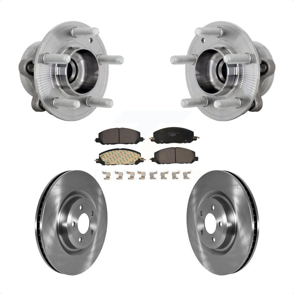 Transit Auto KBB-132334 Wheel Bearing and Hub Assembly for 2020-2023 Ford Explorer, Ford Police Interceptor Utility, Lincoln Aviator - Front product image