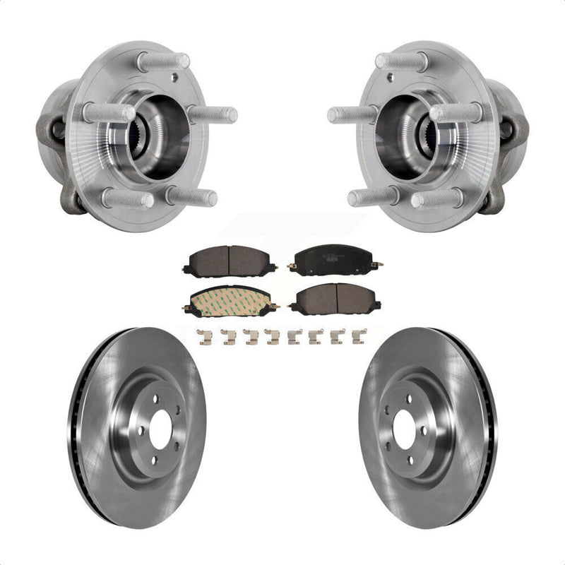 Transit Auto KBB-132334 Wheel Bearing and Hub Assembly for 2020-2023 Ford Explorer, Ford Police Interceptor Utility, Lincoln Aviator - Front product image