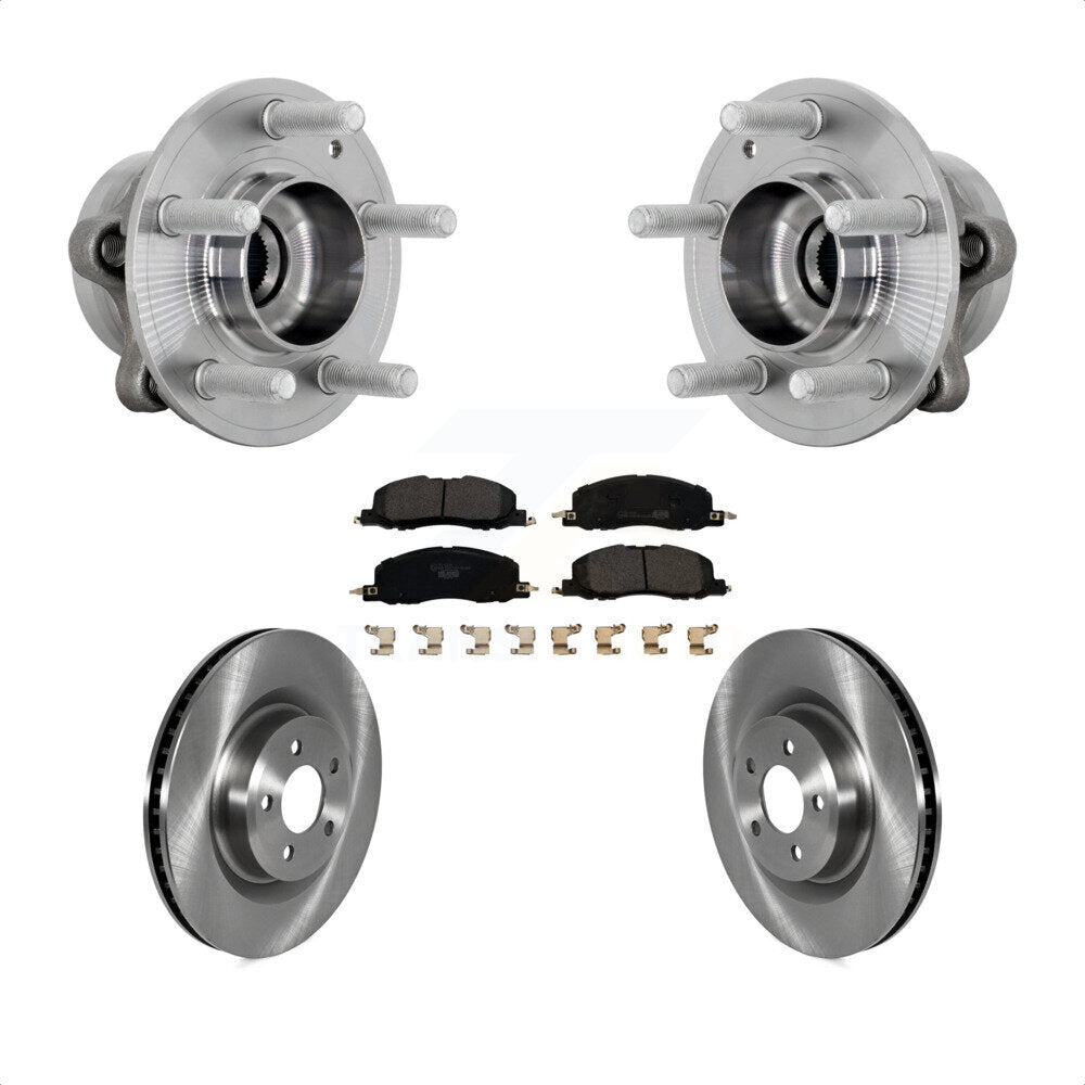 Transit Auto KBB-132335 Wheel Bearing and Hub Assembly for 2020-2022 Ford Explorer, Lincoln Aviator - Front product image
