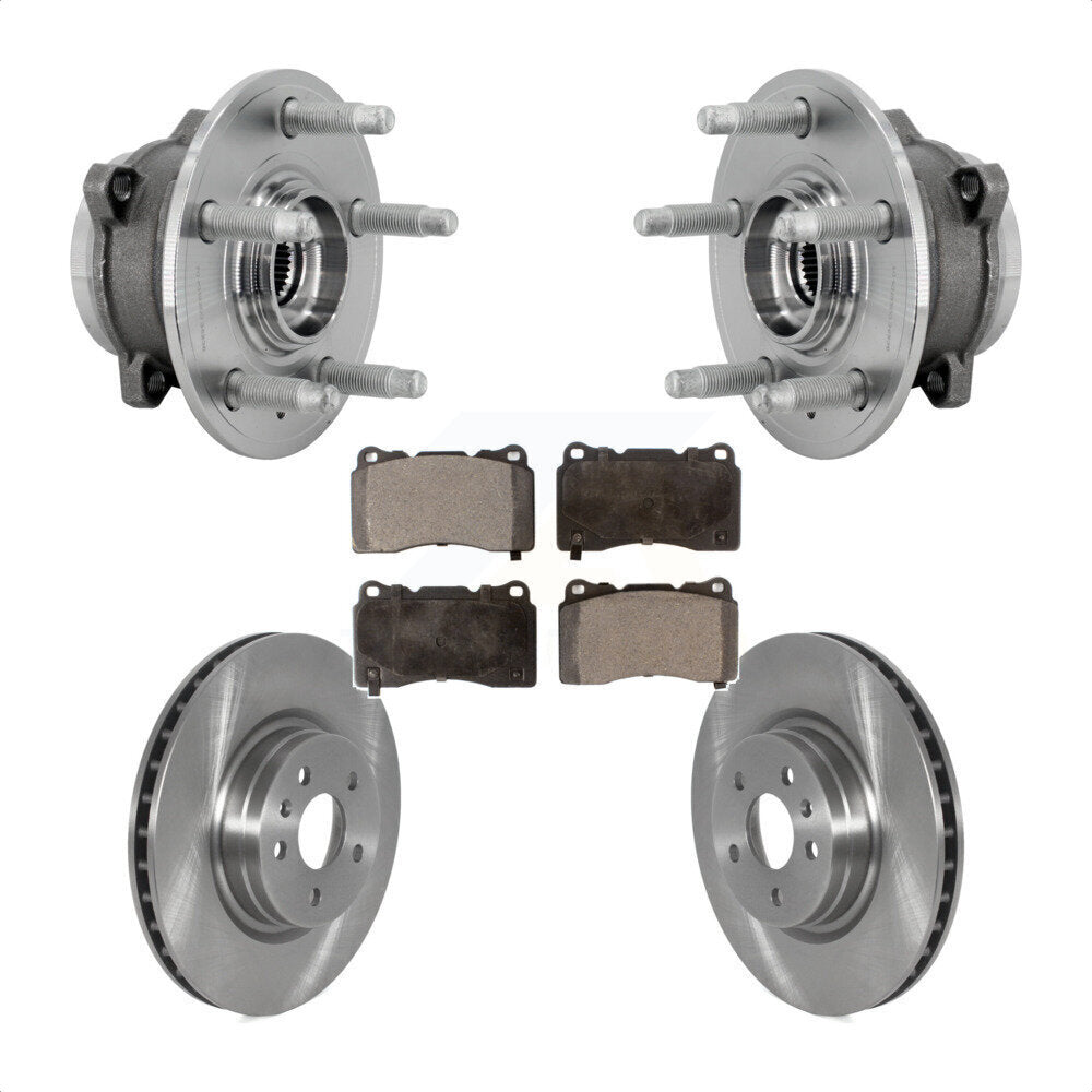 Transit Auto KBB-132336 Wheel Bearing and Hub Assembly for 2012-2019 Tesla X, Tesla S - Front product image