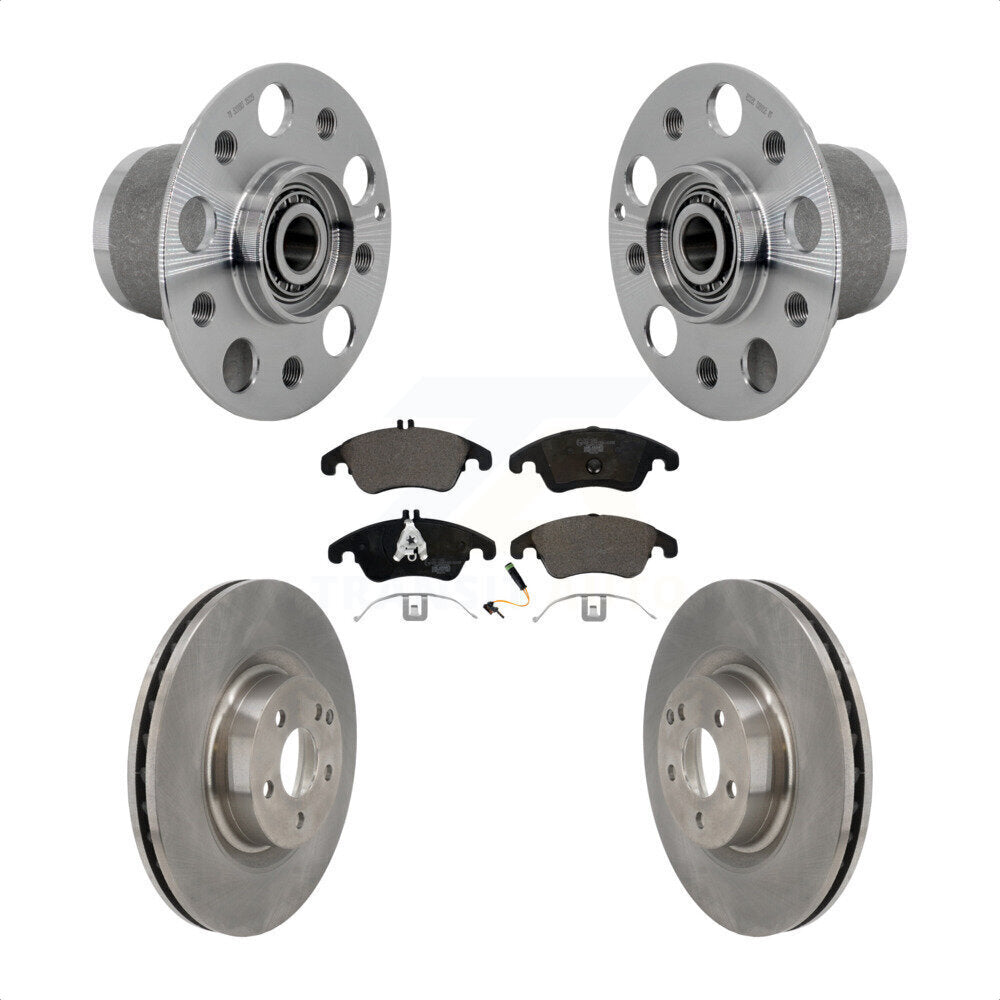 Transit Auto KBB-132341 Wheel Bearing and Hub Assembly for 2012-2017 Mercedes-Benz E550, Mercedes-Benz C250 - Front product image