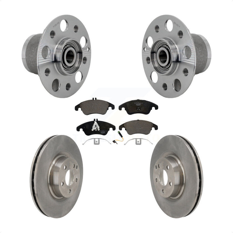 Transit Auto KBB-132341 Wheel Bearing and Hub Assembly for 2012-2017 Mercedes-Benz E550, Mercedes-Benz C250 - Front product image
