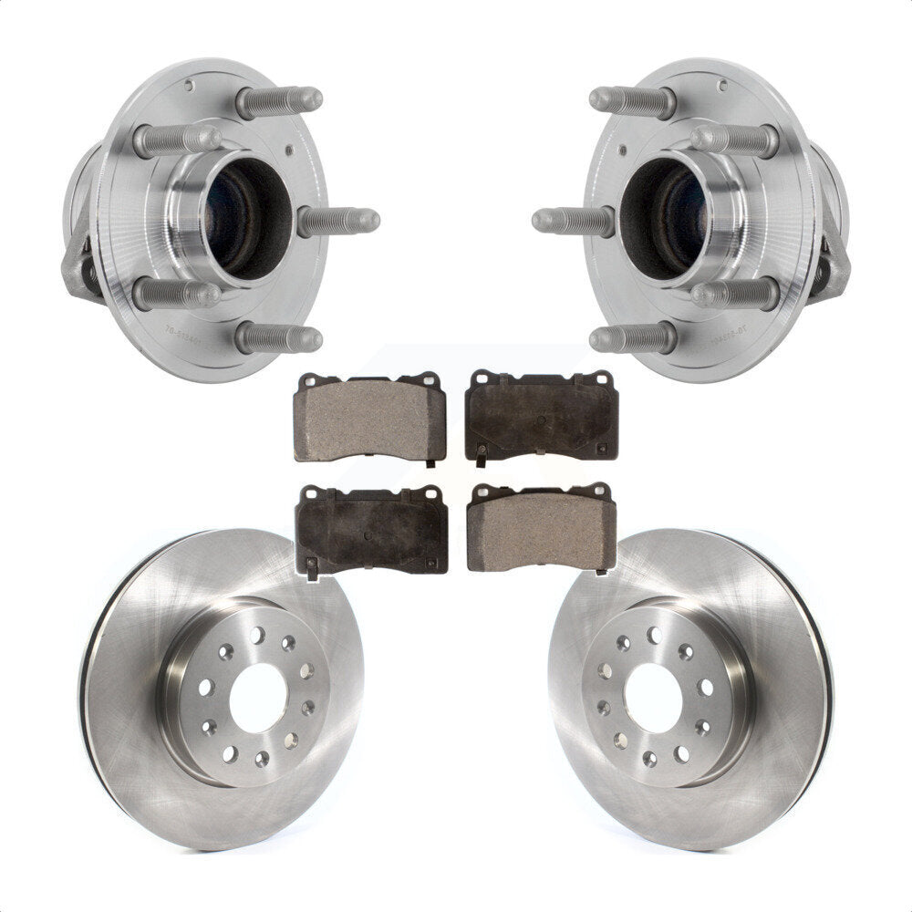 Transit Auto KBB-132345 Wheel Bearing and Hub Assembly for 2015-2022 Chevrolet Camaro, Cadillac CTS, Cadillac CT6 - Front product image