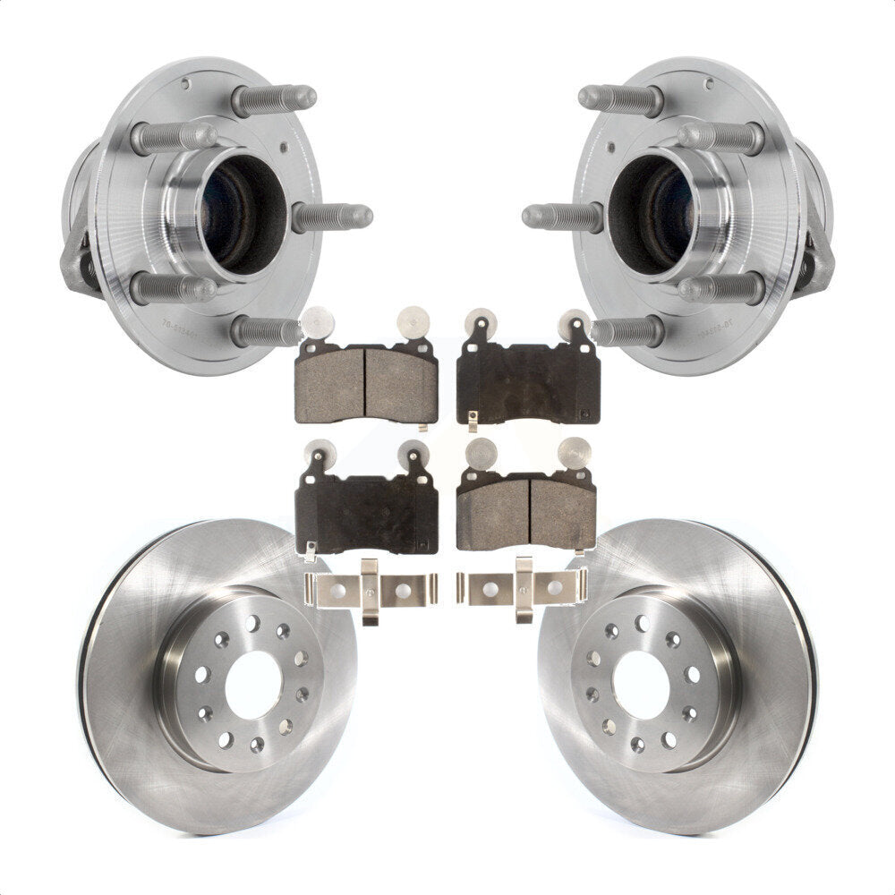 Transit Auto KBB-132348 Wheel Bearing and Hub Assembly for 2016-2019 Cadillac CTS, Chevrolet Camaro - Front product image