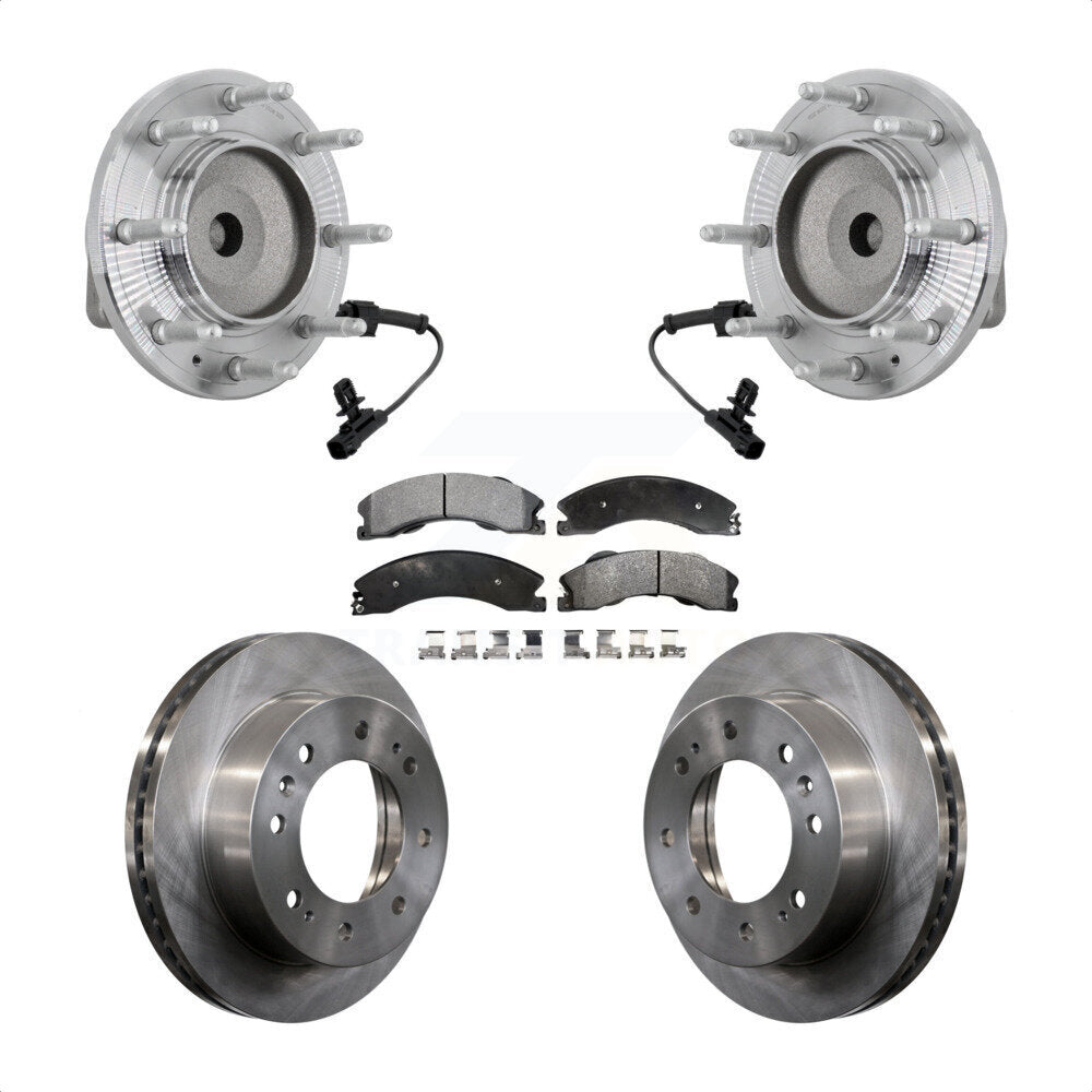 Transit Auto KBB-132370 Wheel Bearing and Hub Assembly for 2011-2019 Chevrolet Silverado 2500 HD, Chevrolet Silverado 3500 HD, GMC Sierra 2500 HD & more - Front product image