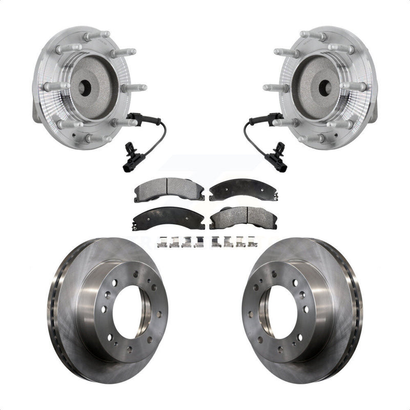 Transit Auto KBB-132370 Wheel Bearing and Hub Assembly for 2011-2019 Chevrolet Silverado 2500 HD, Chevrolet Silverado 3500 HD, GMC Sierra 2500 HD & more - Front product image