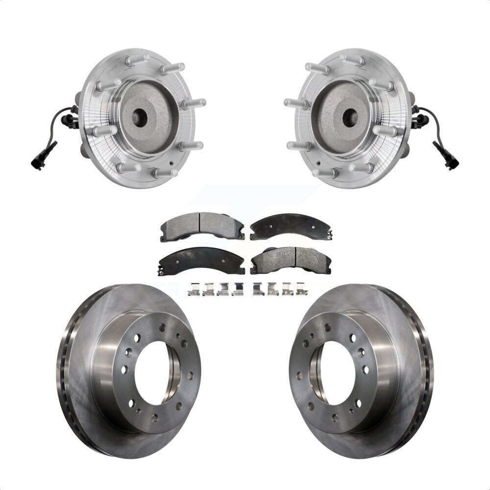 Transit Auto KBB-132371 Wheel Bearing and Hub Assembly for 2011-2019 Chevrolet Silverado 3500 HD, GMC Sierra 3500 HD - Front product image
