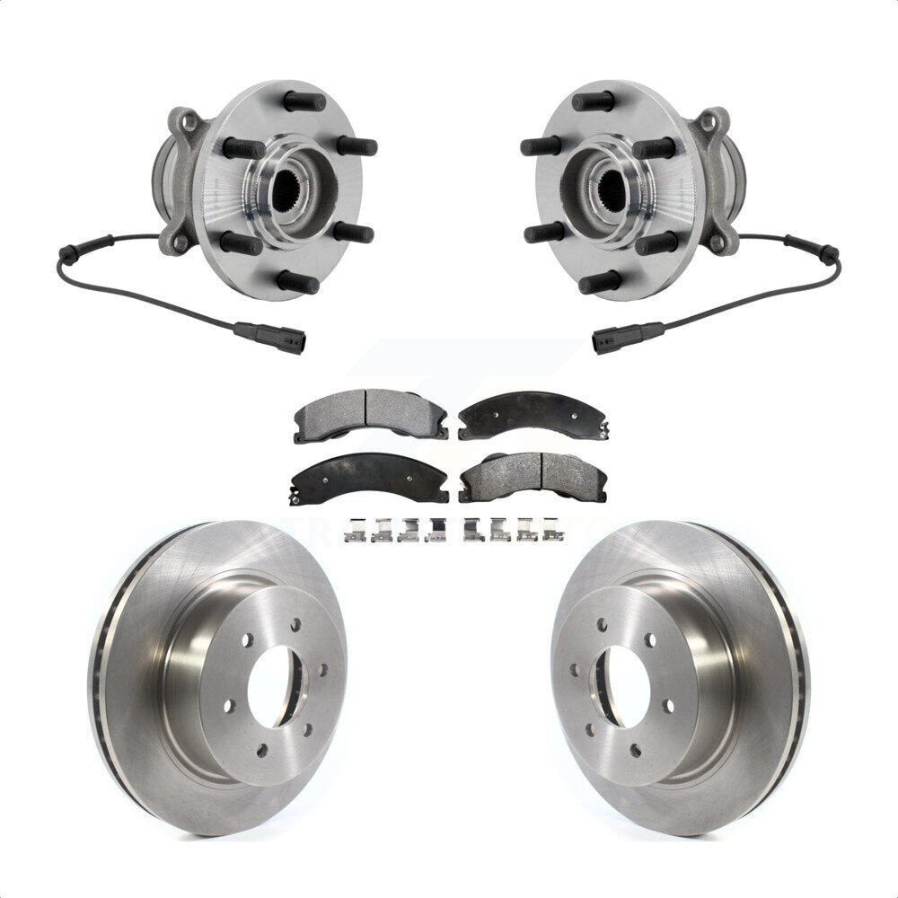 Transit Auto KBB-132380 Wheel Bearing and Hub Assembly for 2016-2024 Nissan TITAN XD - Front product image
