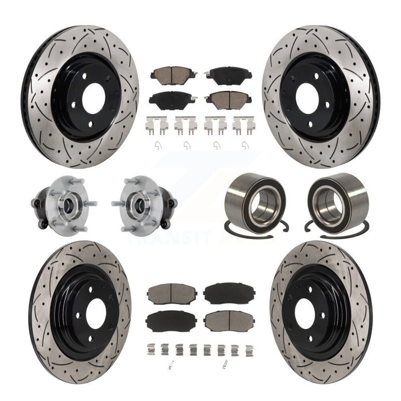 Transit Auto KBB-132397 Wheel Bearing for 2016-2018 Mazda CX-9 - Front and Rear product image