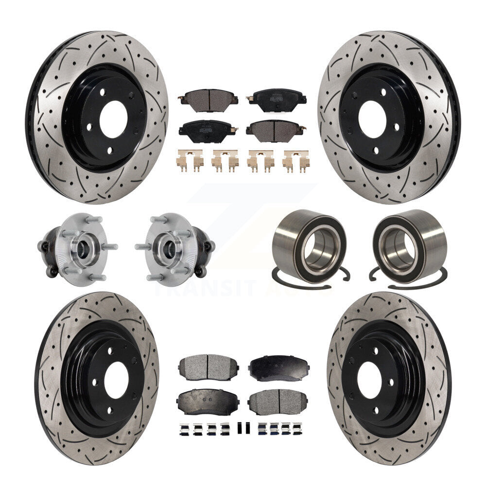 Transit Auto KBB-132399 Wheel Bearing for 2016-2018 Mazda CX-9 - Front and Rear product image